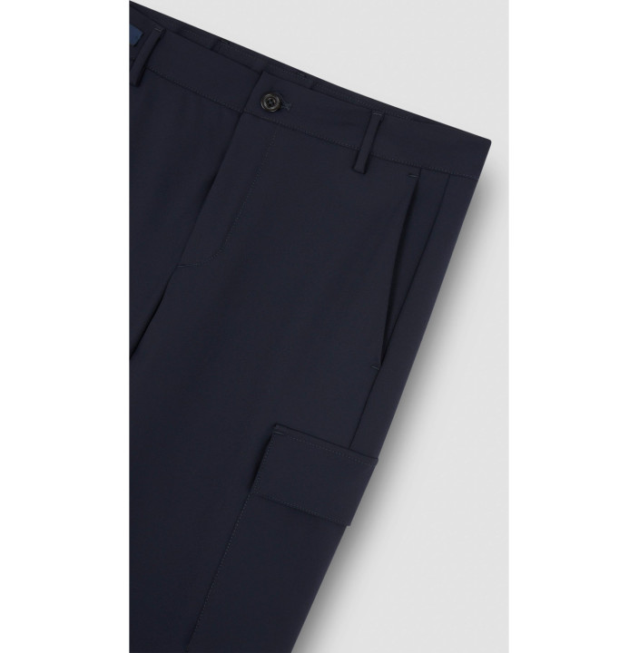 PANTALONE CARGO IN NYLON DYNAMIC STRETCH CON SHARK FIN