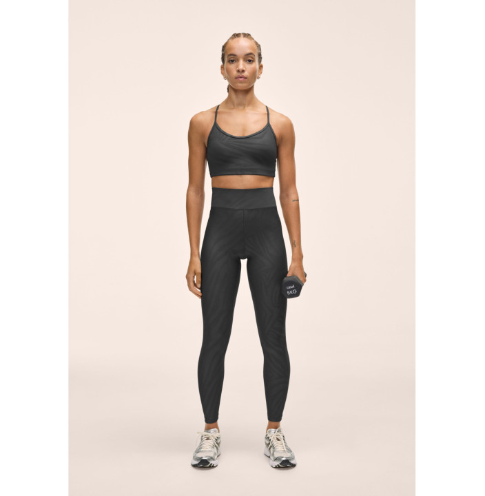 Heat Printed High Waist Tights