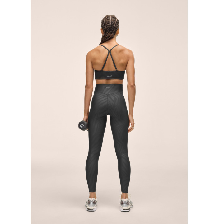 Heat Printed High Waist Tights