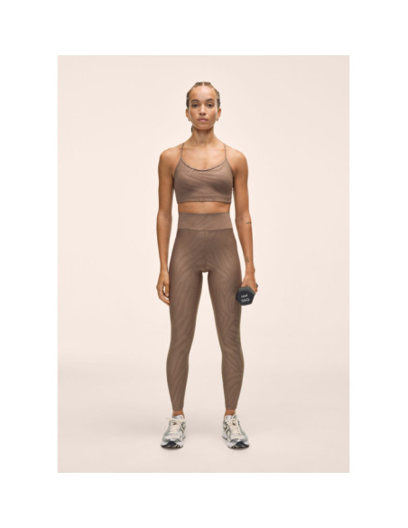 Heat Printed High Waist Tights