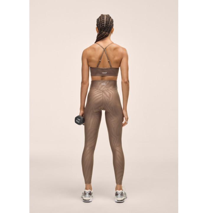 Heat Printed High Waist Tights