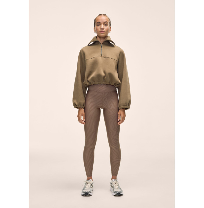 Heat Printed High Waist Tights