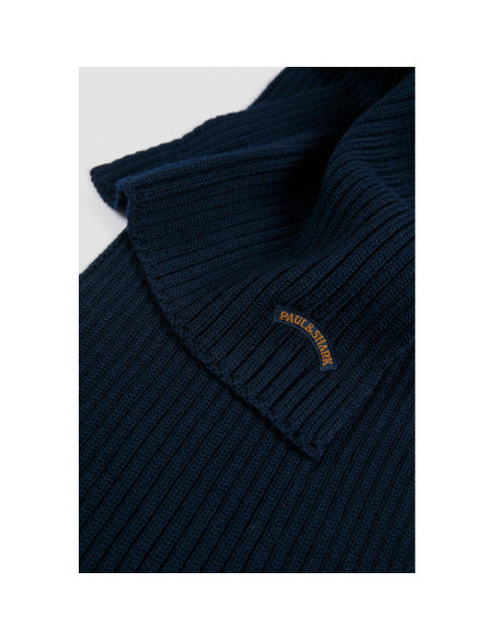 SCIARPA IN LANA SOFT COOL TOUCH CON MOON BADGE