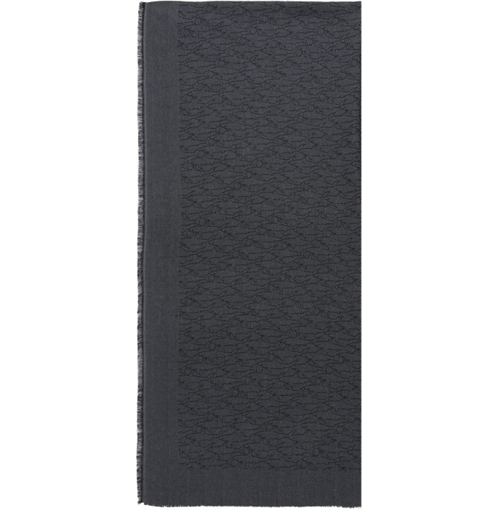 SCIARPA JACQUARD CON SQUALI