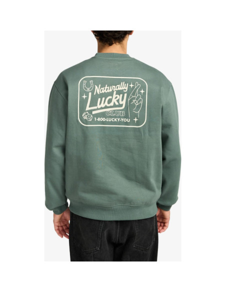 LUCKY YOU CREW FLEECE