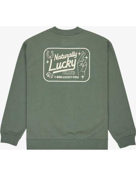 LUCKY YOU CREW FLEECE