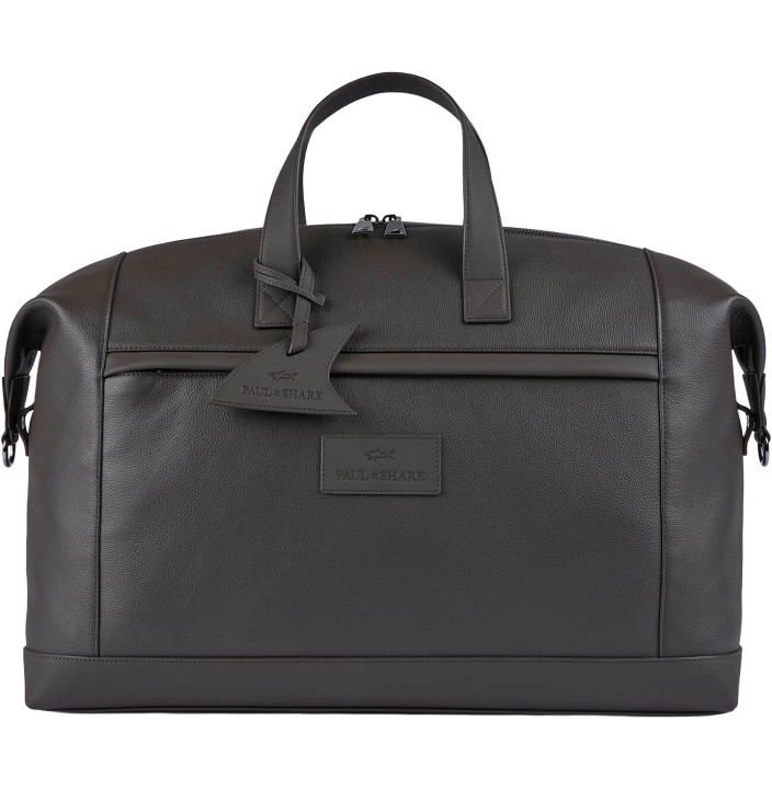 BORSONE IN PELLE MARTELLATA