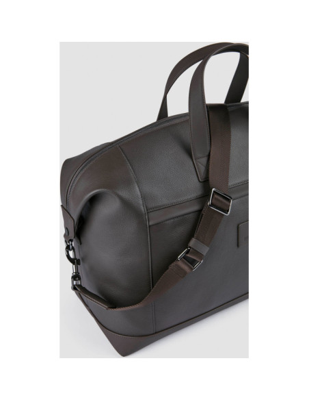 BORSONE IN PELLE MARTELLATA