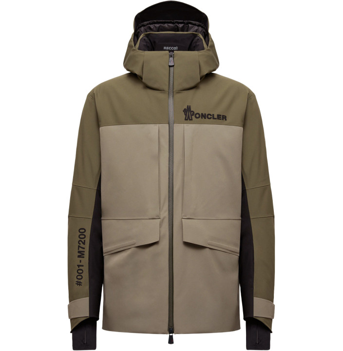 VALLATSCHA HOODED DOWN SKI JACKET