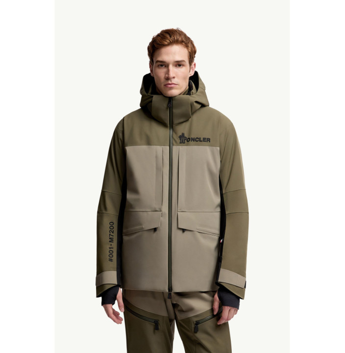 VALLATSCHA HOODED DOWN SKI JACKET