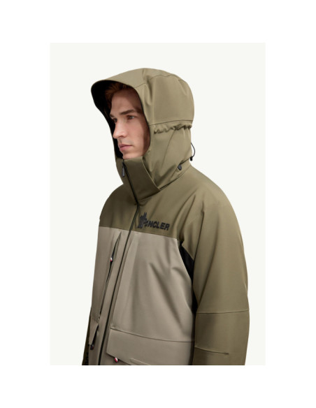 VALLATSCHA HOODED DOWN SKI JACKET