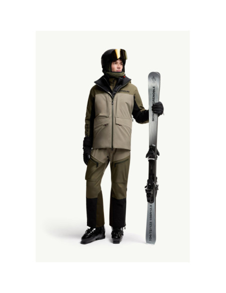 VALLATSCHA HOODED DOWN SKI JACKET