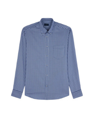 SILVER COLLECTION TEXTURE COTTON SHIRT