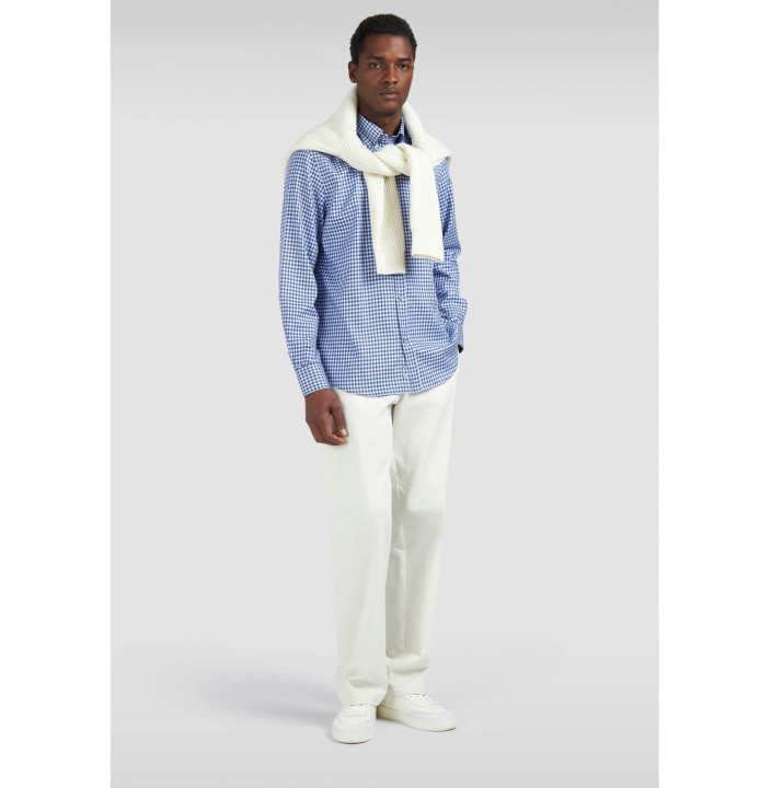 SILVER COLLECTION TEXTURE COTTON SHIRT