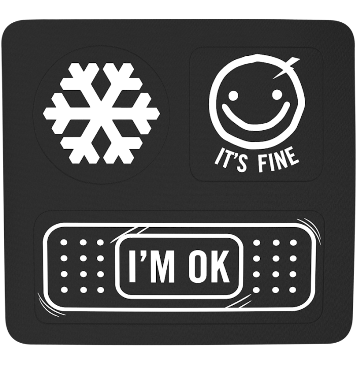 DYNAFIT REPAIR PATCHES KIT 2PC