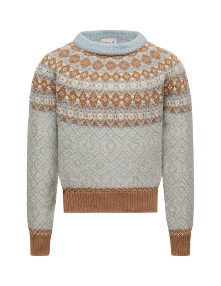 BOUCLÉ WOOL BLEND SWEATER