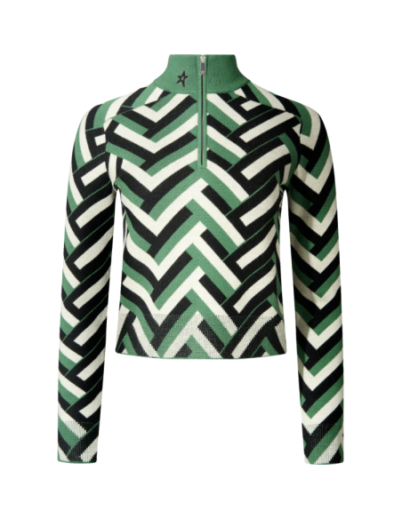 LA TOUR MERINO WOOL 14 ZIP SWEATER