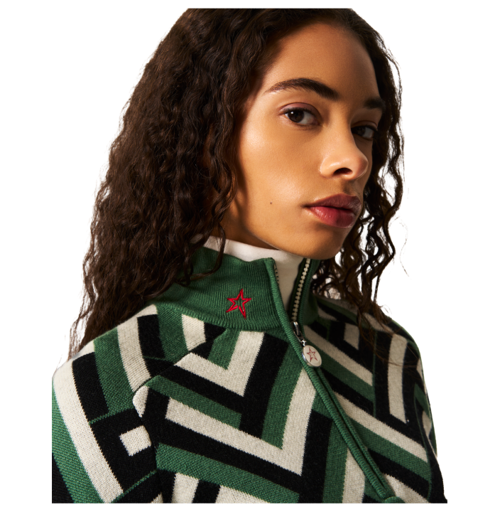 LA TOUR MERINO WOOL 14 ZIP SWEATER