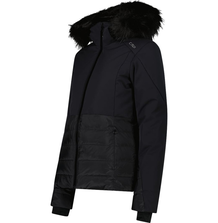 WOMAN JACKET ZIP HOOD