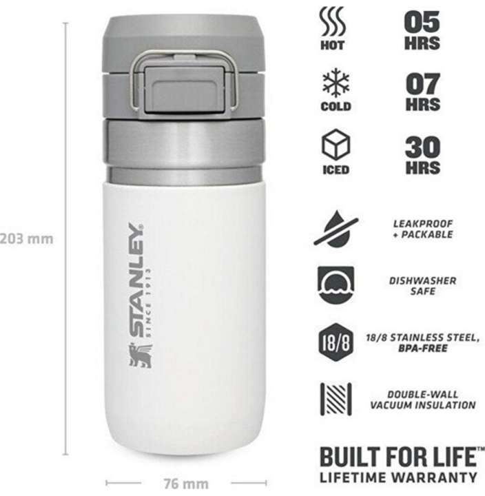 THE QUICK-FLIP WATER BOTTLE 0.47L  16OZ