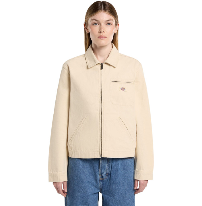 UNLINED CANVAS PAINTER JACKET W