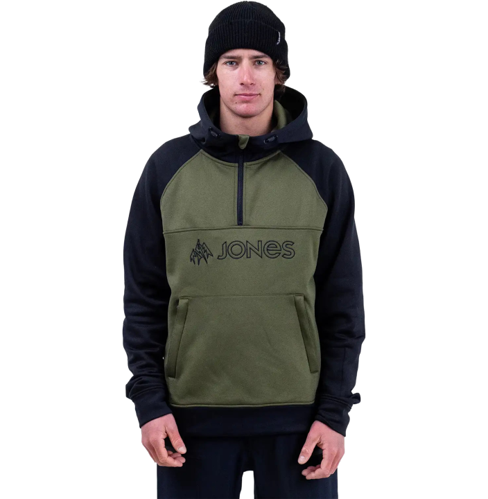 MEN’S RECYCLED FLEECE RIDING HOODIE