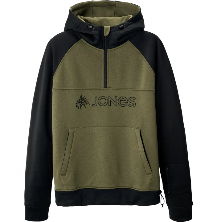 MEN’S RECYCLED FLEECE RIDING HOODIE