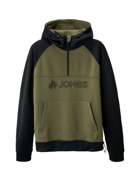 MEN’S RECYCLED FLEECE RIDING HOODIE