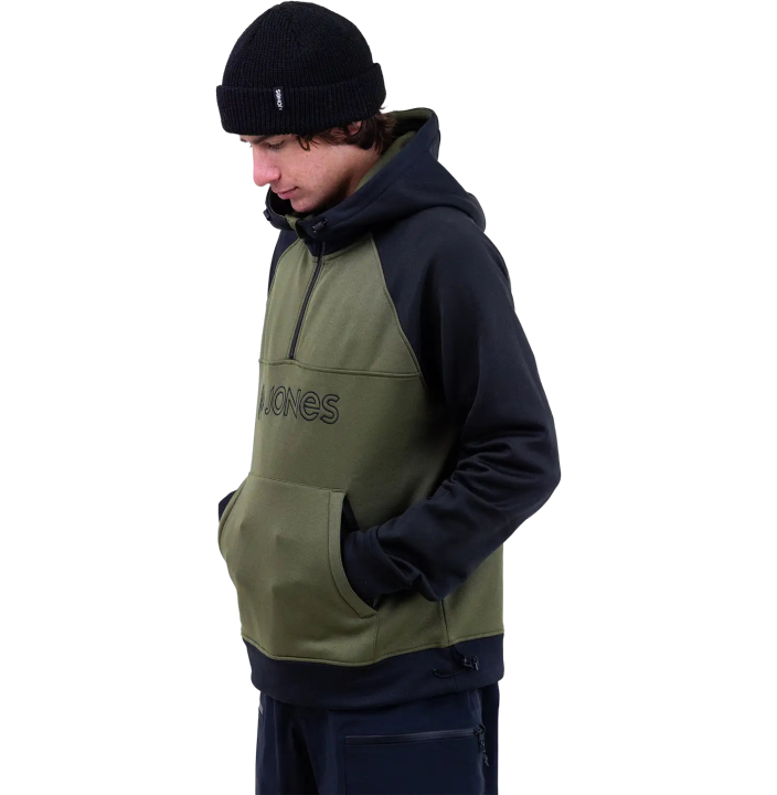MEN’S RECYCLED FLEECE RIDING HOODIE