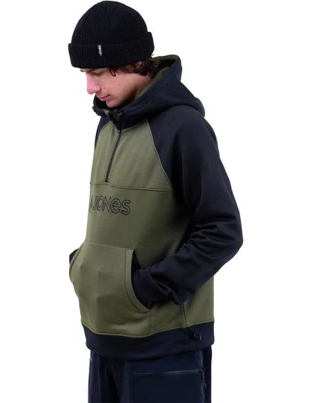 MEN’S RECYCLED FLEECE RIDING HOODIE