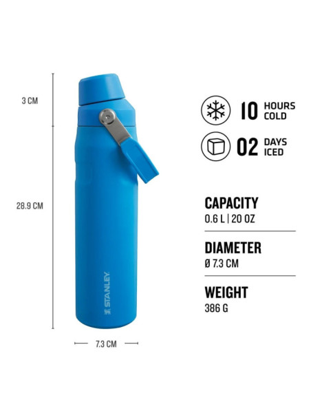 The Aerolight IceFlow Water Bottle Fast Flow 0.6L