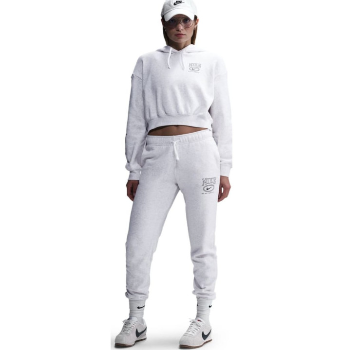 W NSW CLUB FLC MR GFX STD PANT