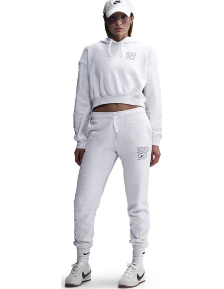 W NSW CLUB FLC MR GFX STD PANT