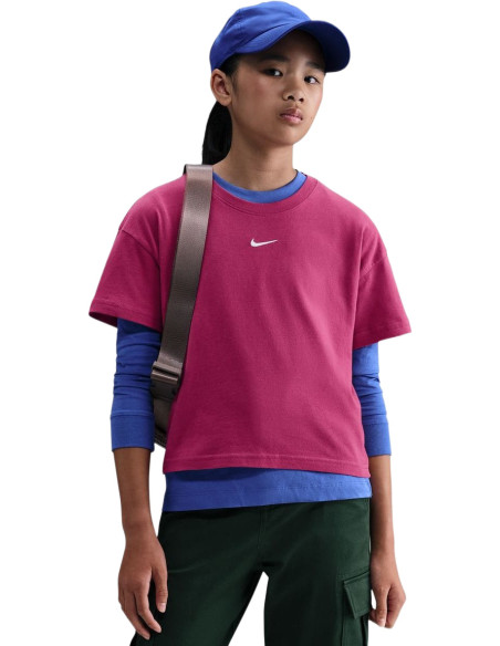 G NSW TEE BOXY ESSNTL LBR