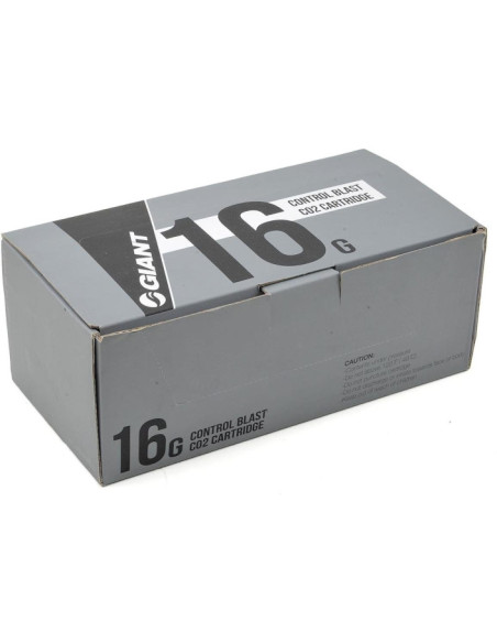 50 CARTUCHOS CO2 X 16GR 50U ROSCA