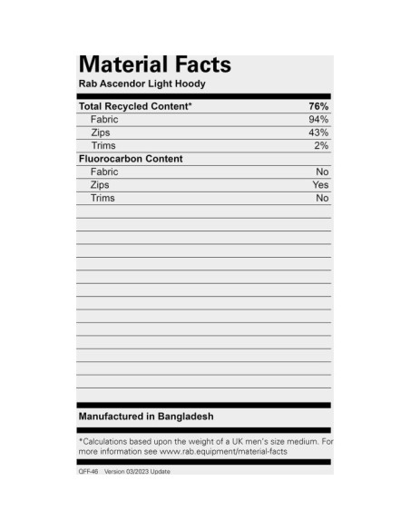 ASCENDOR LIGHT HOODY