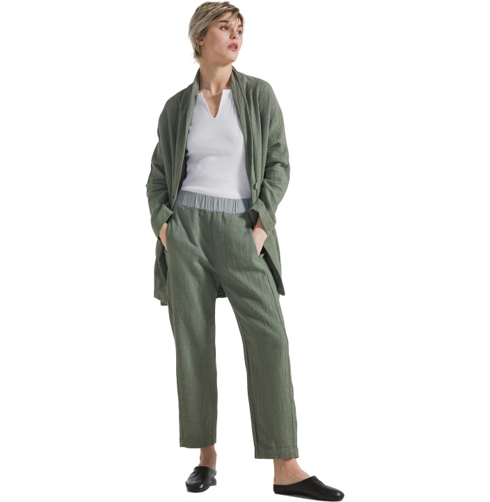 PANTALONE CARROT IN TWEED