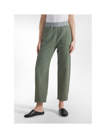 PANTALONE CARROT IN TWEED