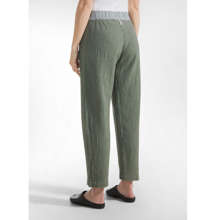 PANTALONE CARROT IN TWEED