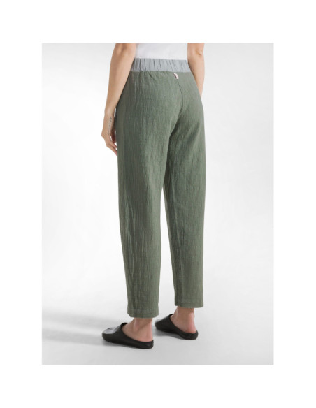 PANTALONE CARROT IN TWEED