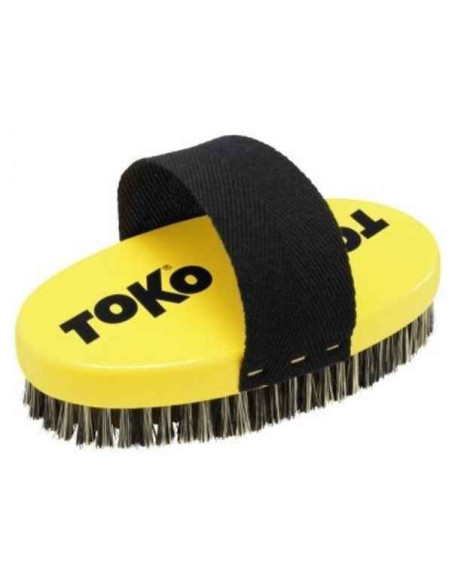 BROSSE OVALE EN CUIVRE