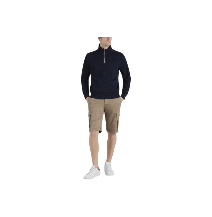 SOFT STRETCH ORGANIC COTTON CARGO BERMUDA