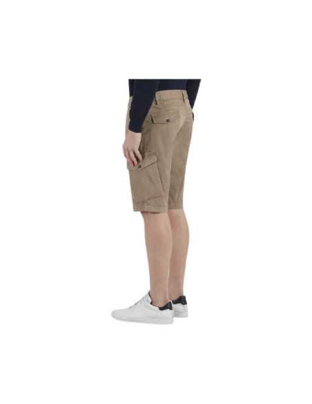 SOFT STRETCH ORGANIC COTTON CARGO BERMUDA