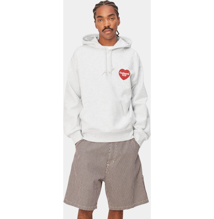 HOODED HEART SWEAT