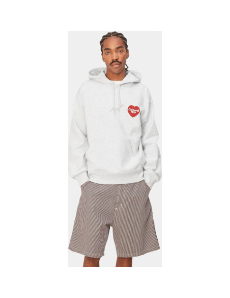 HOODED HEART SWEAT