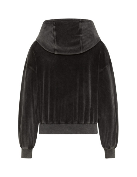 MARBLED CHENILLE FULL ZIP HOODIE