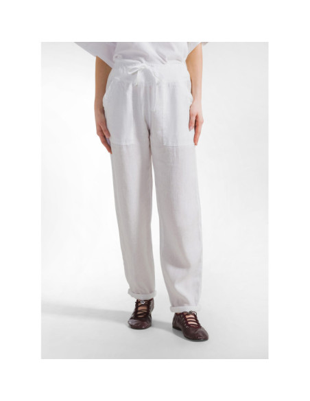 PANTALONE IN LINO