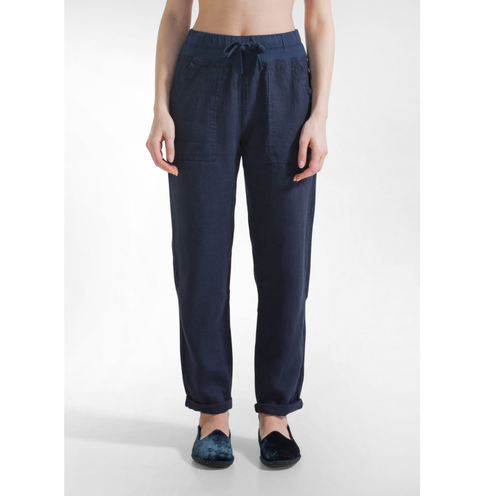 PANTALONE IN LINO