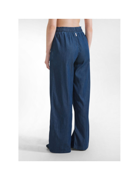PANTALONE PALAZZO IN DENIM
