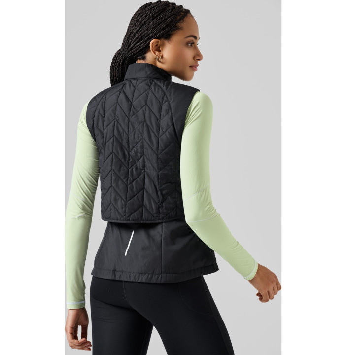 QUILTED RUNNING VEST